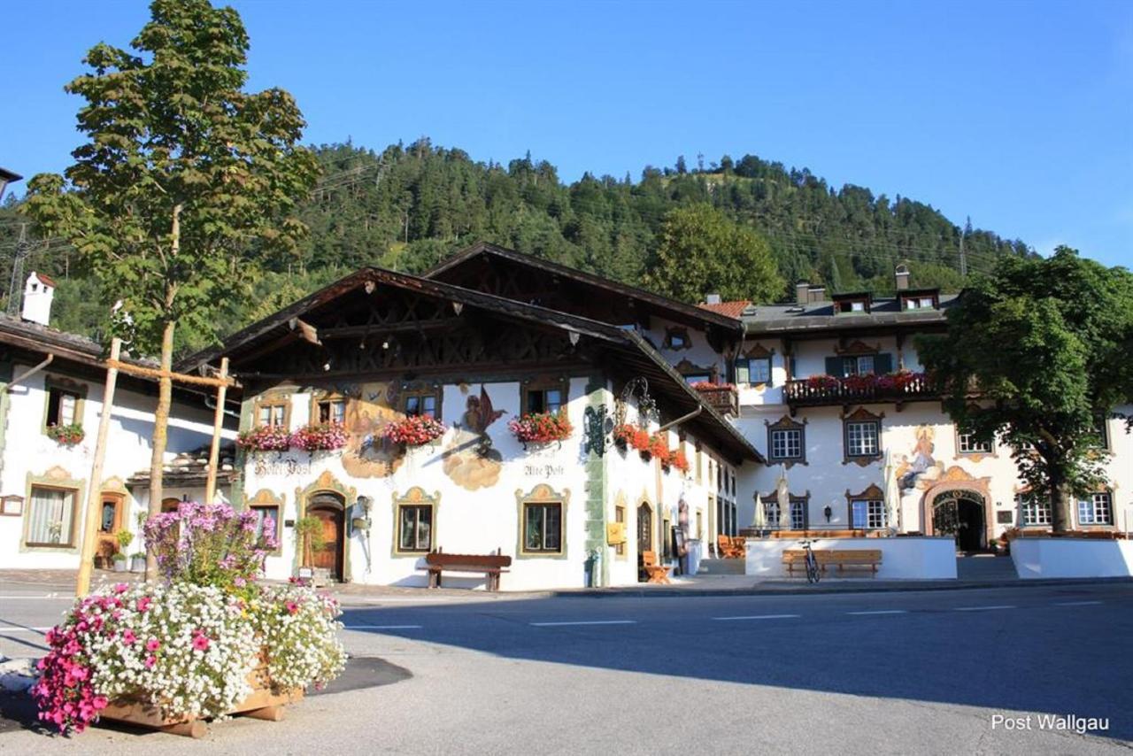Gasthof & Hotel Zur Post Wallgau Luaran gambar
