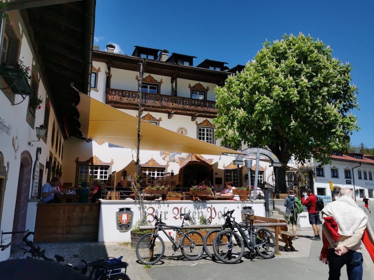 Gasthof & Hotel Zur Post Wallgau Luaran gambar