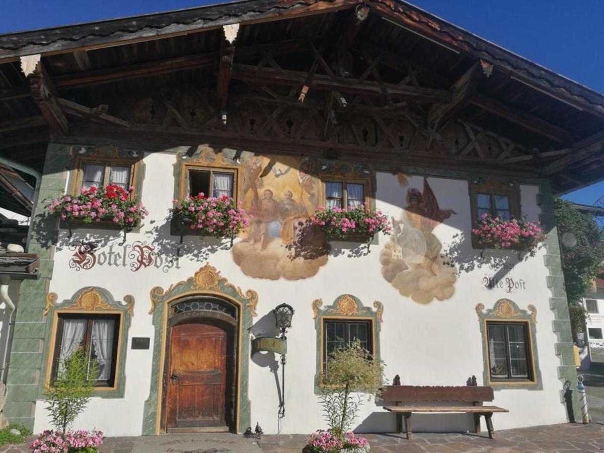 Gasthof & Hotel Zur Post Wallgau Luaran gambar