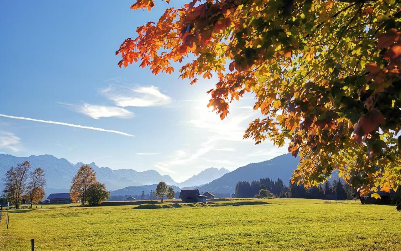 Gasthof & Hotel Zur Post Wallgau Luaran gambar