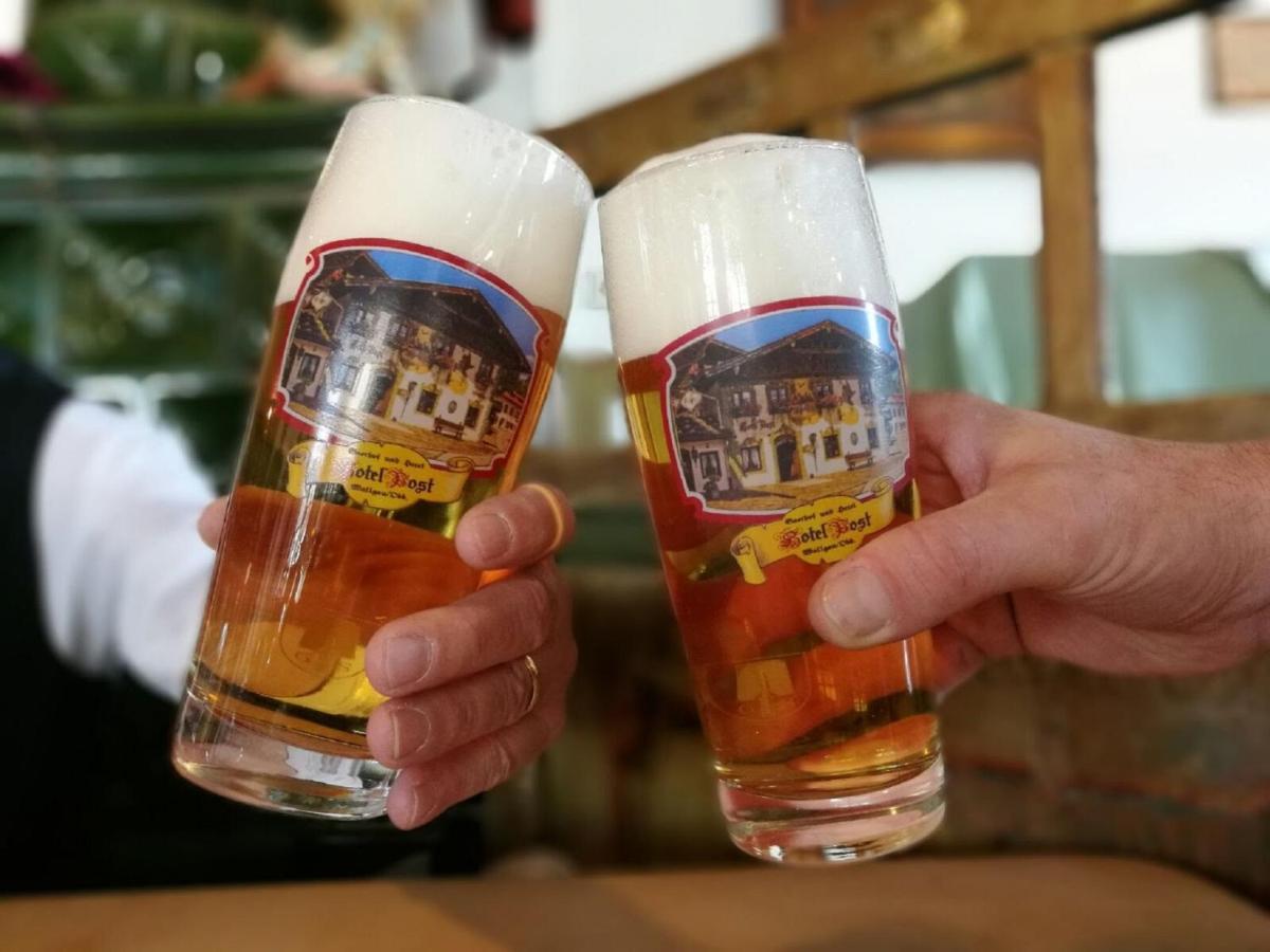 Gasthof & Hotel Zur Post Wallgau Luaran gambar