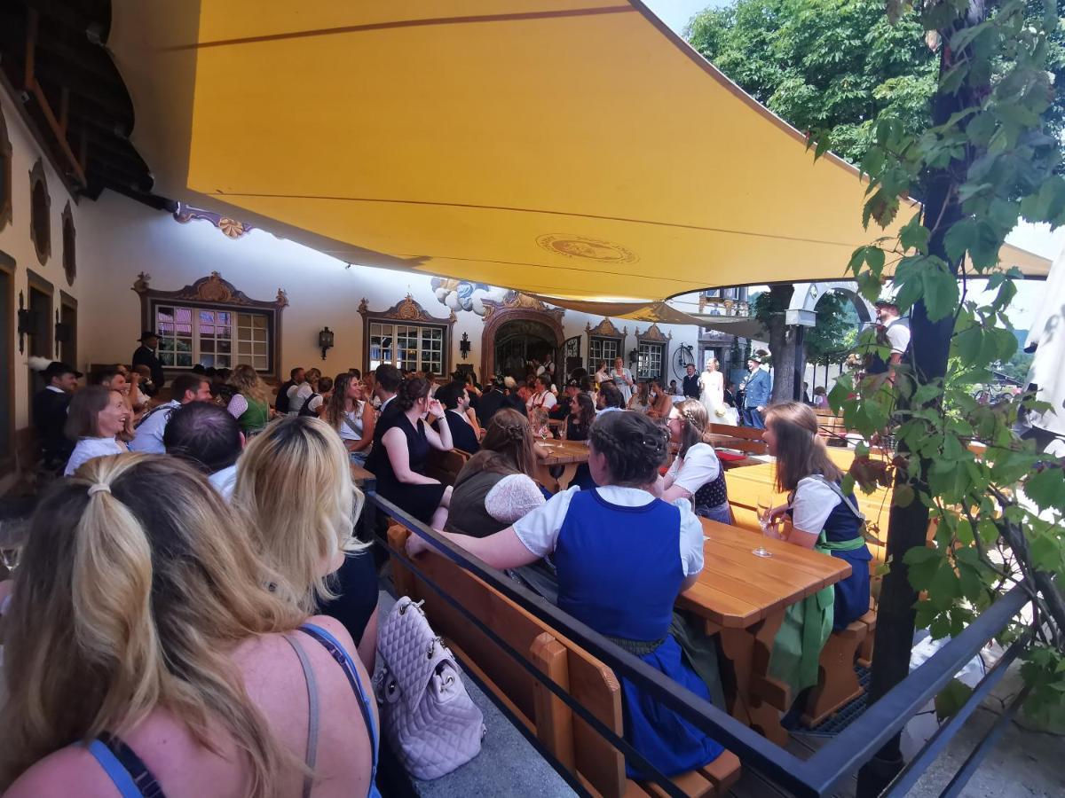 Gasthof & Hotel Zur Post Wallgau Luaran gambar